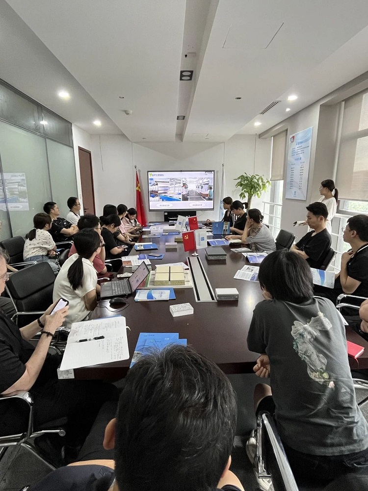 齐交流，同进步!尤特森华东公司&中建设计院交流会圆满成功
